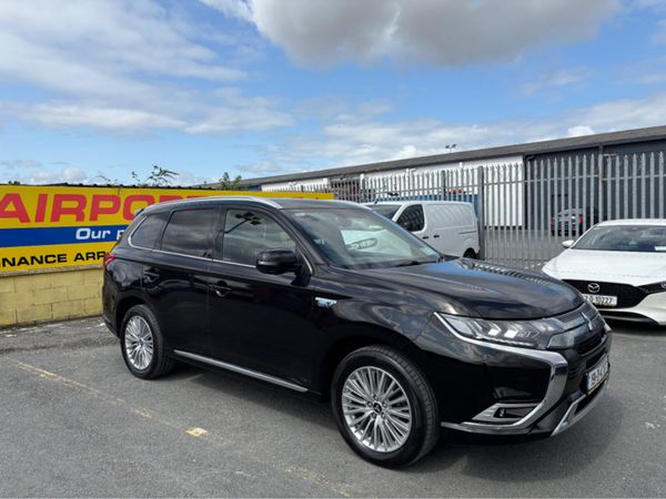 Mitsubishi Outlander Estate, Petrol Plug-in Hybrid, 2019, Black