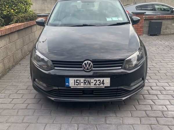 Volkswagen Polo Hatchback, Petrol, 2015, Black