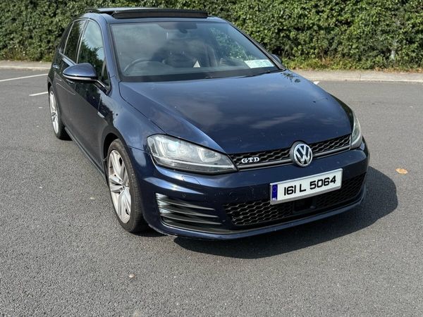 Volkswagen Golf Hatchback, Diesel, 2016, Blue