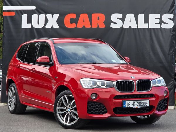 BMW X3 SUV, Diesel, 2016, Red