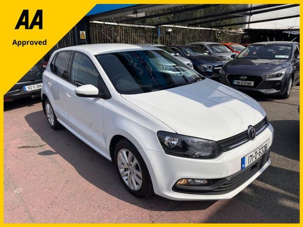 Volkswagen Polo Hatchback, Petrol, 2017, White