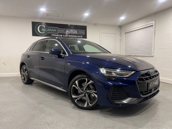 Audi A3 Hatchback, Petrol Plug-in Hybrid, 2025, Blue
