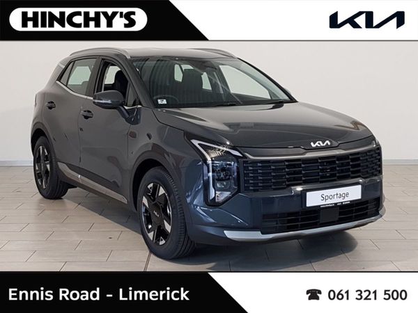 Kia Sportage SUV, Diesel Hybrid, 2025, Navy