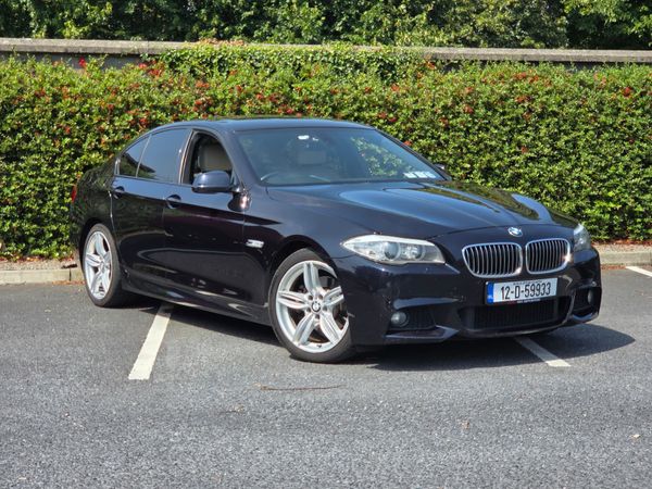 BMW 5-Series Saloon, Diesel, 2012, Black
