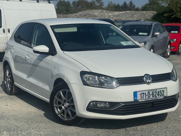 Volkswagen Polo Hatchback, Petrol, 2017, White