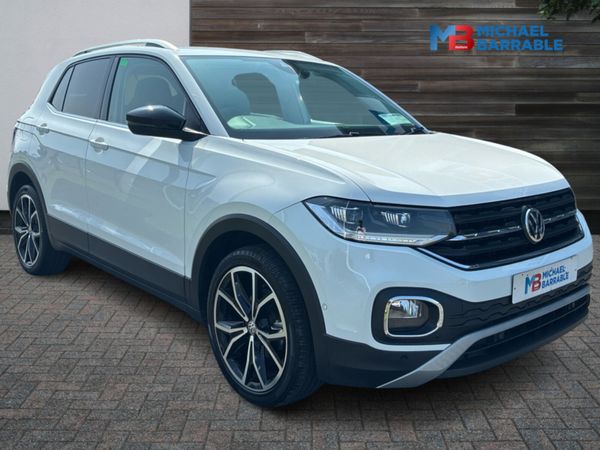 Volkswagen T-Cross SUV, Petrol, 2020, White