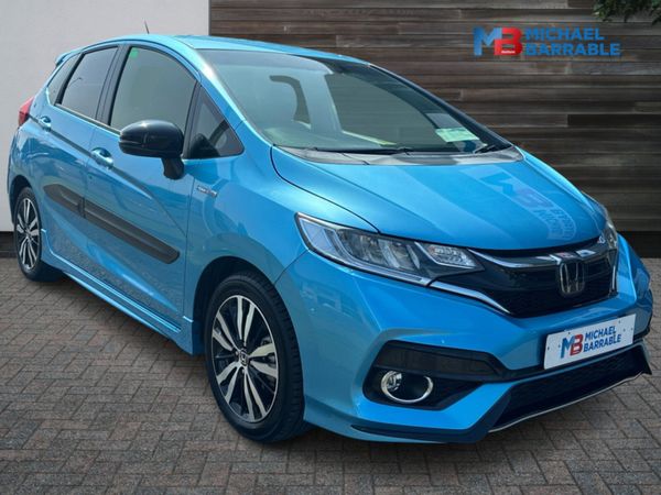 Honda Fit Hatchback, Petrol Hybrid, 2018, Blue