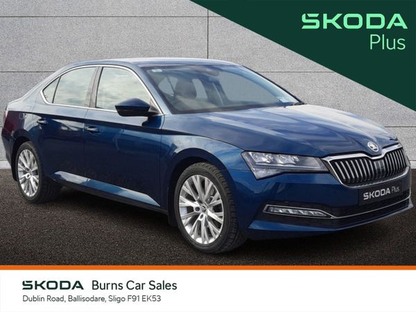 Skoda Superb Saloon, Diesel, 2022, Blue