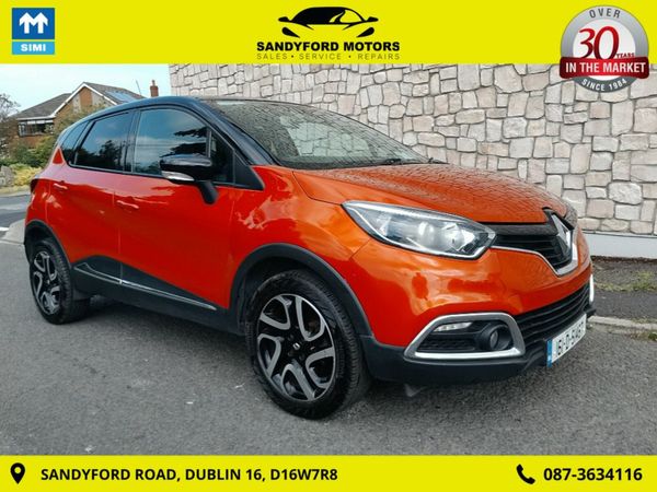 Renault Captur Hatchback, Petrol, 2016, Orange
