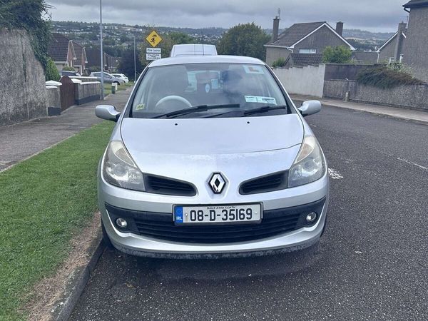 Renault Clio Hatchback, Petrol, 2008, Silver