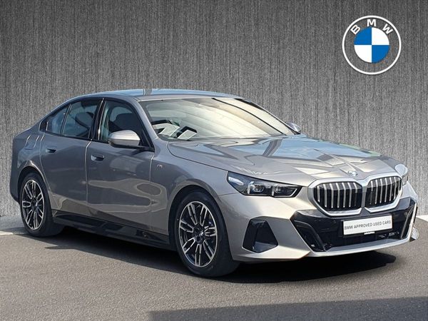 BMW 5-Series Saloon, Petrol Plug-in Hybrid, 2025, Grey