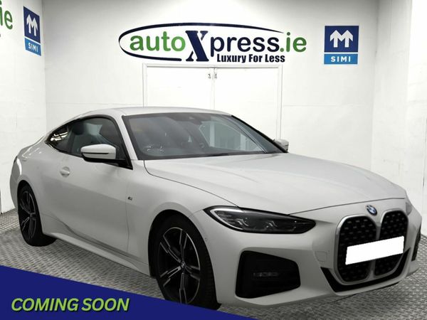 BMW 4-Series Coupe, Diesel, 2021, White