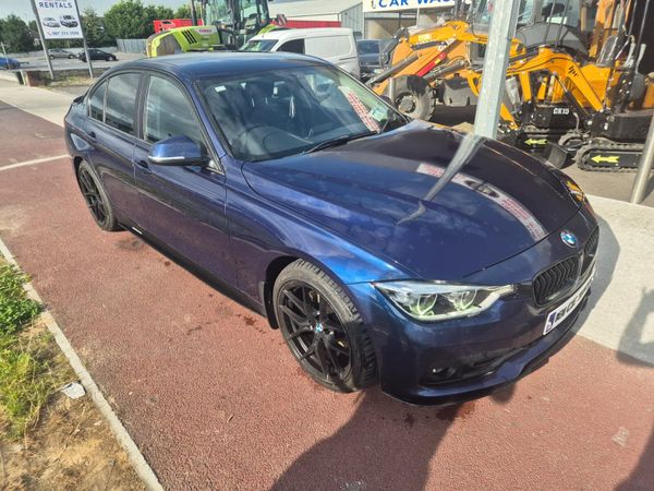 BMW 3-Series Saloon, Diesel, 2018, Blue