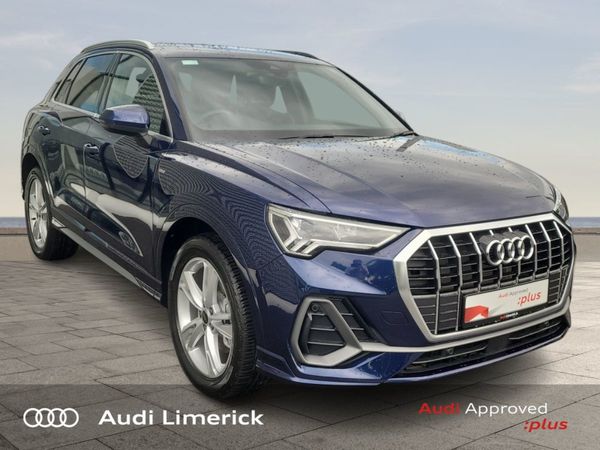 Audi Q3 SUV, Petrol Hybrid, 2024, Blue