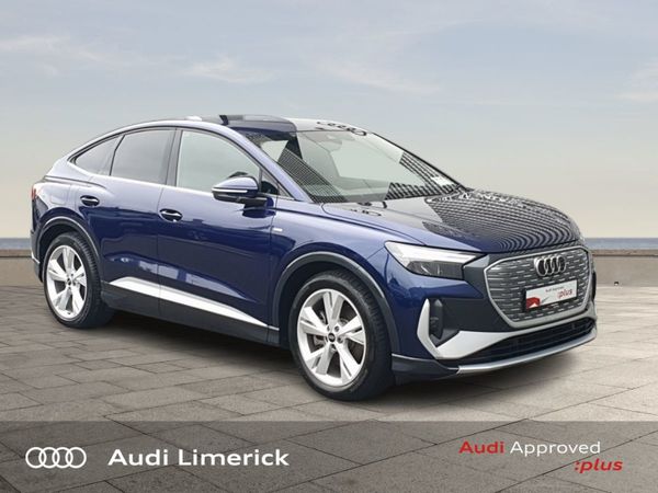 Audi Q4 e-tron SUV, Electric, 2024, Blue