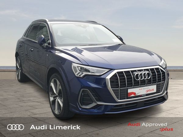Audi Q3 SUV, Petrol Hybrid, 2023, Blue