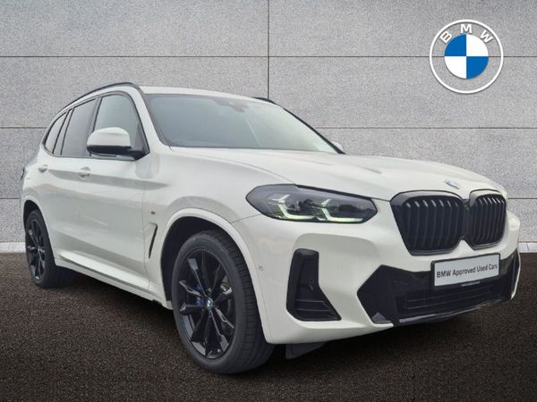 BMW X3 SUV, Diesel Hybrid, 2023, White