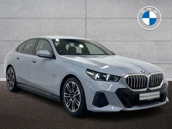 BMW 5-Series Saloon, Petrol Plug-in Hybrid, 2024, Grey