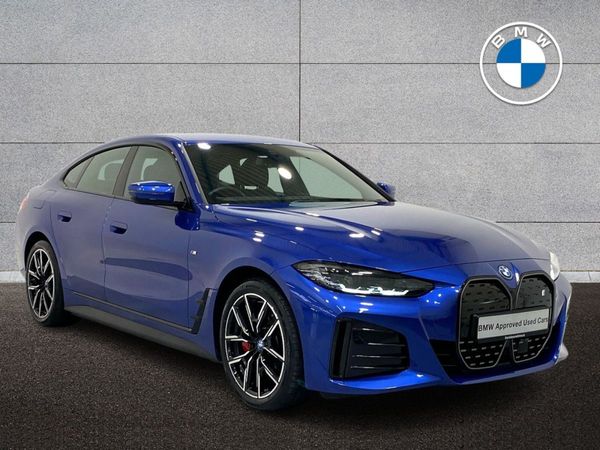 BMW i4 Hatchback, Electric, 2024, Blue