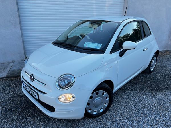 Fiat 500 Hatchback, Petrol, 2016, White