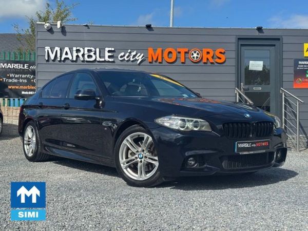 BMW 5-Series Saloon, Diesel, 2016, Black