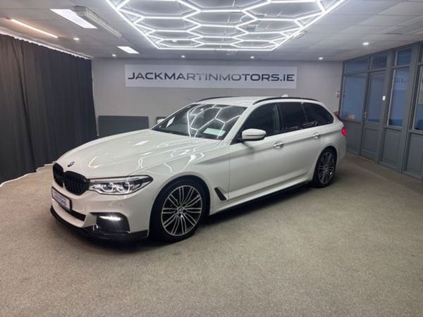 BMW 5-Series Estate, Diesel, 2018, White