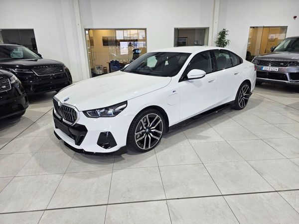 BMW 5-Series Saloon, Hybrid, 2025, White