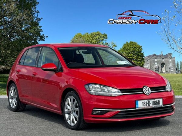 Volkswagen Golf Estate, Diesel, 2018, Red