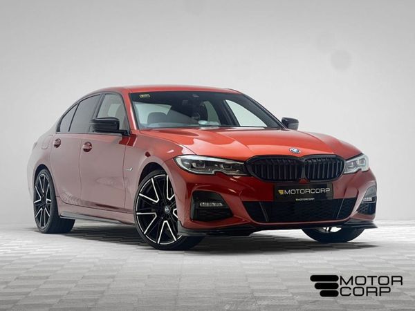 BMW 3-Series Saloon, Hybrid, 2022, Orange