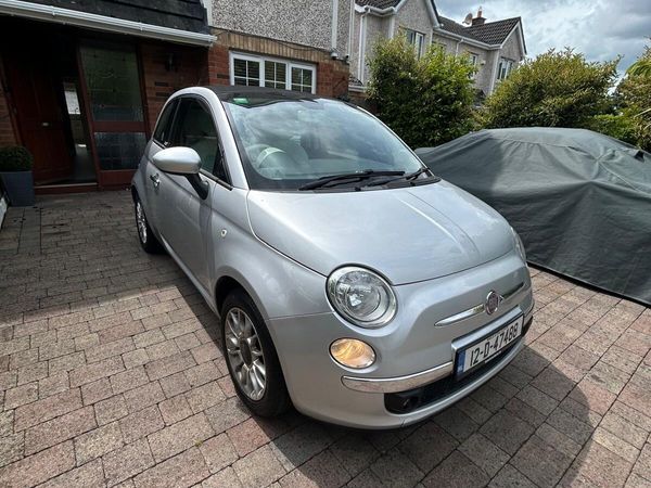 Fiat 500C Convertible, Petrol, 2012, Silver