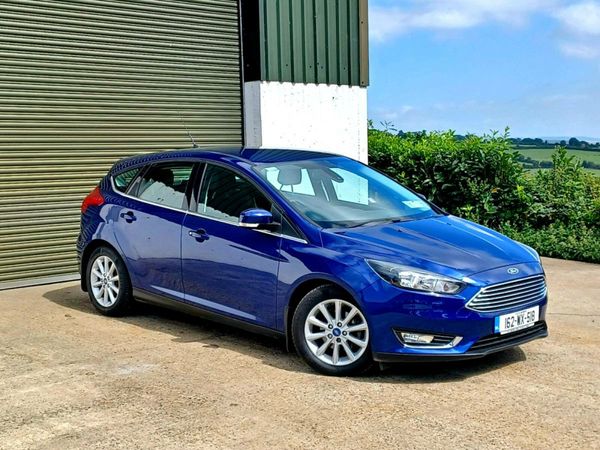 Ford Focus Hatchback, Diesel, 2016, Blue