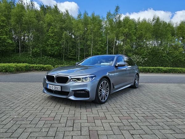 BMW 5-Series Estate, Diesel, 2020, Blue