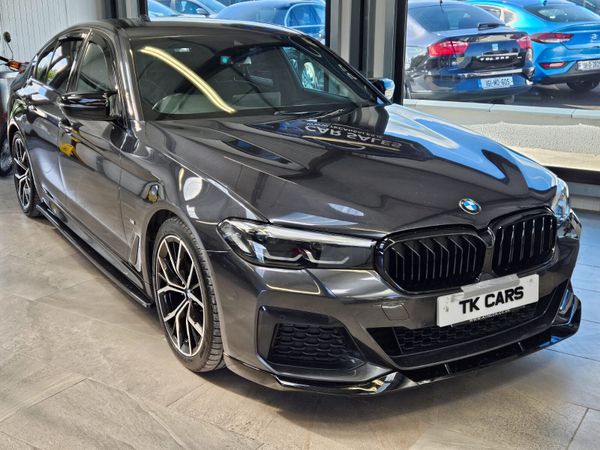 BMW 5-Series Saloon, Diesel Hybrid, 2022, Grey