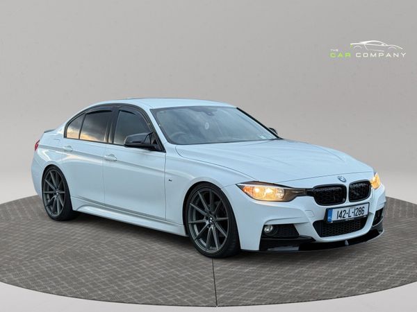BMW 3-Series Saloon, Diesel, 2014, White