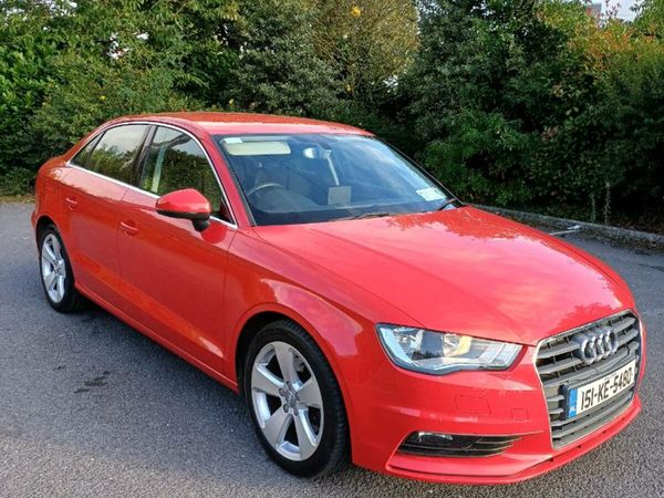 Audi A3 Saloon, Diesel, 2015, Red