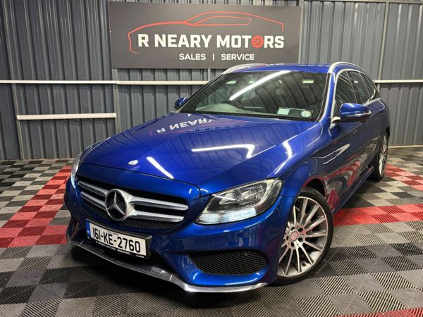 Mercedes-Benz C-Class Estate, Diesel, 2016, Blue