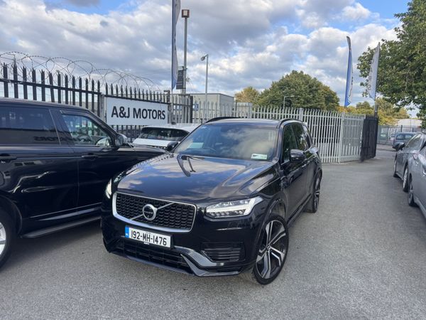 Volvo XC90 SUV, Diesel Plug-in Hybrid, 2019, Black