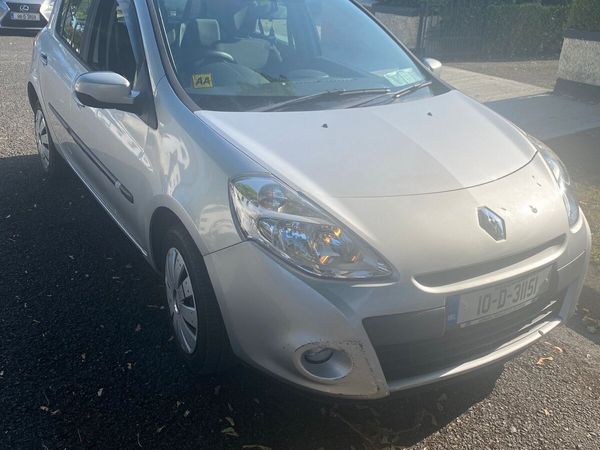 Renault Clio Hatchback, Ethanol Petrol, 2010, Silver