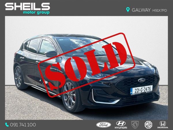 Ford Focus Hatchback, Petrol, 2022, Black