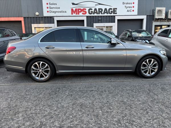Mercedes-Benz C-Class Saloon, Diesel, 2015, Silver