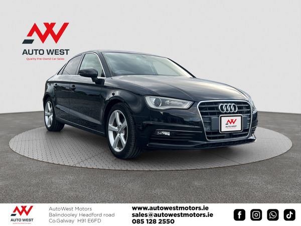 Audi A3 Saloon, Petrol, 2015, Black