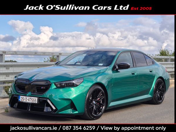 BMW M5 Saloon, Petrol Hybrid, 2025, Green