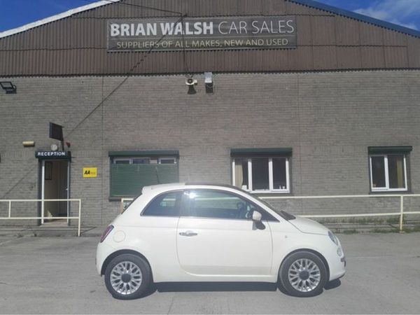Fiat 500 Hatchback, Petrol, 2014, White