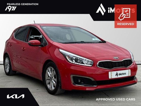 Kia Ceed Hatchback, Diesel, 2016, Red