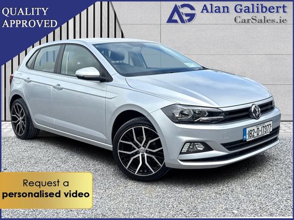 Volkswagen Polo Hatchback, Petrol, 2018, Silver