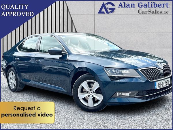 Skoda Superb Hatchback, Diesel, 2018, Blue