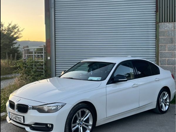 BMW 3-Series Saloon, Diesel, 2012, White