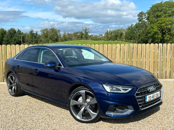 Audi A4 Saloon, Diesel, 2020, Blue