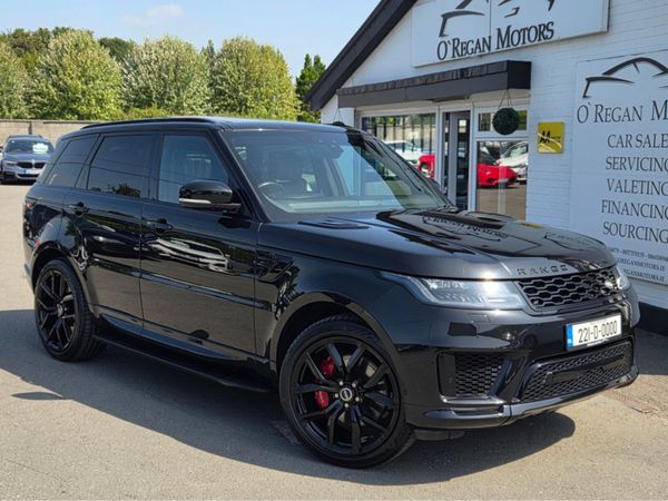 Land Rover Range Rover Sport Estate, Petrol Plug-in Hybrid, 2022, Black