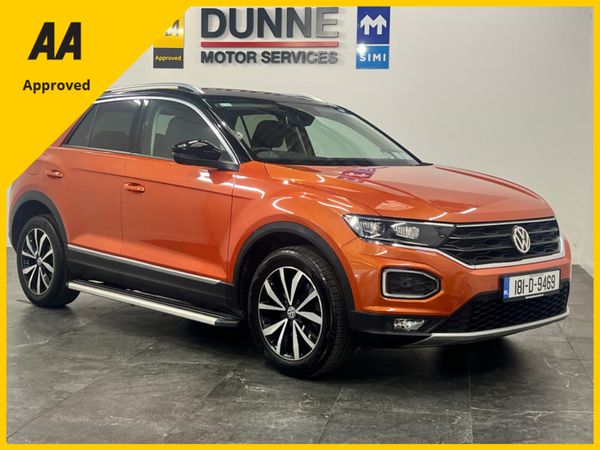 Volkswagen T-Roc Estate, Petrol, 2018, Orange